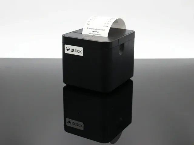 AUROK RP3200, 58mm Desktop Thermal Receipt POS Printer product photography