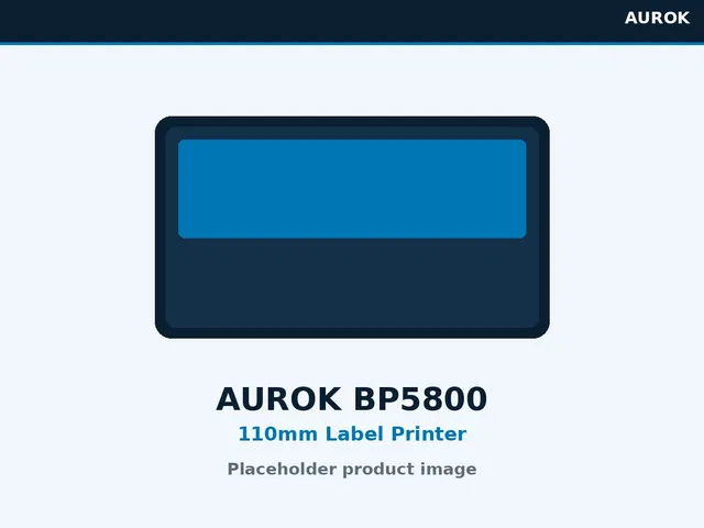 AUROK BP5800, Barcode Label Printer product photography