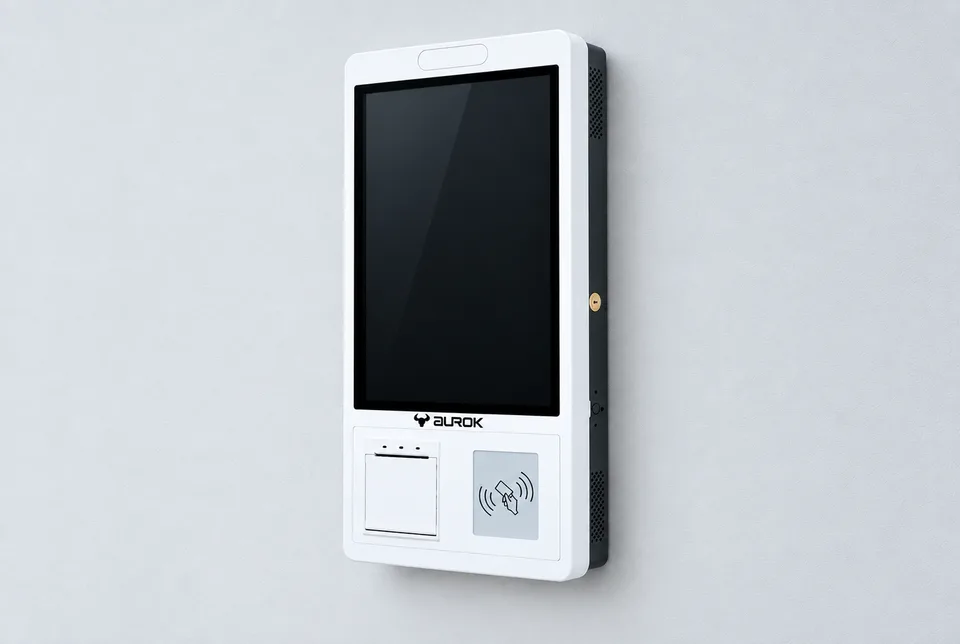 AUROK IDT2 21.5 inch Android wall-hanging touch terminal promotional view